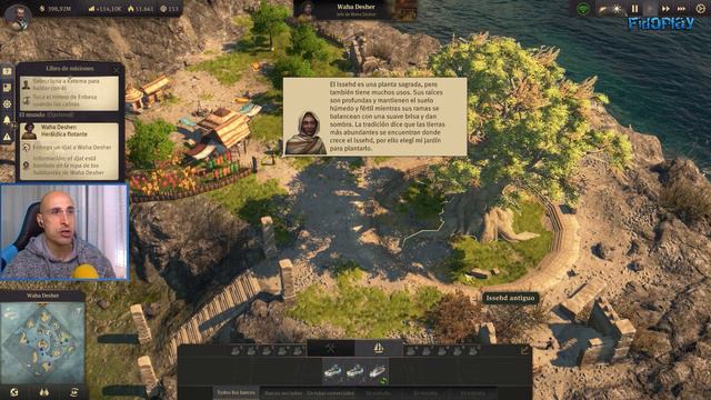 ANNO 1800 Tierra de Leones #84 - Buscando un Tjar desesperadamente (Gameplay Español) - [FidoPlay] смотреть онлайн
