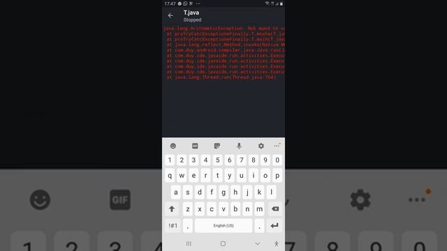 Java try..catch finally throw смотреть онлайн