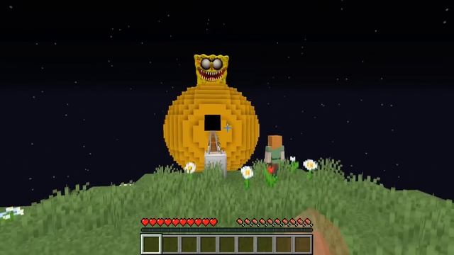 This is SECRET SPONGEBOB PLANET in MINECRAFT animation! SECRET PANET of LAVA and WATER SHREK GRANNY смотреть онлайн
