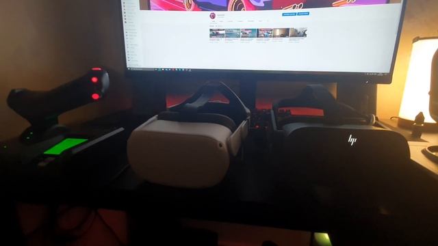 Quest 2 vs HP Reverb G2 for Sim Racing смотреть онлайн
