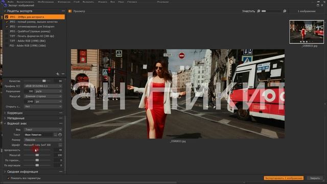 Capture One Pro 21. Экспорт/Импорт смотреть онлайн