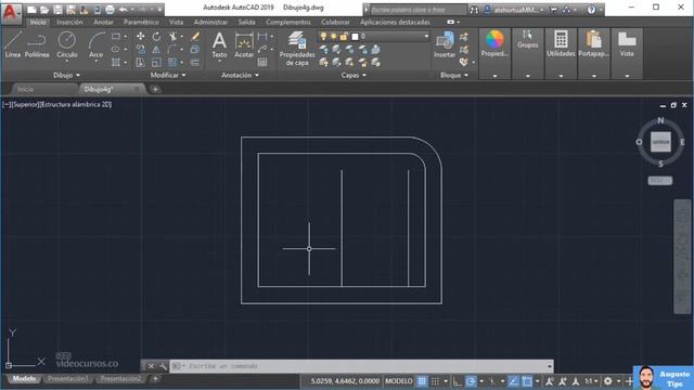 Completar La Forma # 14 Curso De AutoCad смотреть онлайн