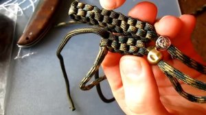 Как связать мой любимый темляк (квадратный с поворотом)