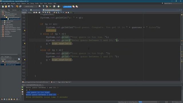 Java Tutorial = How To Write The Number Guessing Game Using A Loop смотреть онлайн