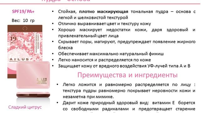 Инновационная японская декоративная косметика Ailus