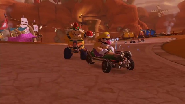 Wii U - Mario Kart 8 Trailer смотреть онлайн
