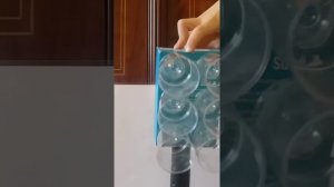 Моя первая торнадо сирена из картона и  прозрачных стаканчиков