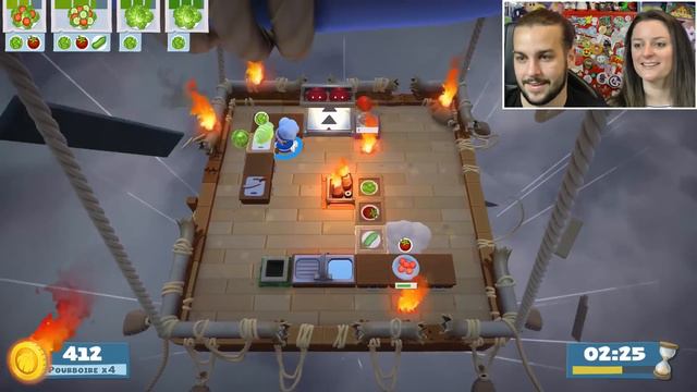 LE MEILLEUR JEU DE CUISINE DU MONDE ! | OVERCOOKED 2 CO-OP PARTIE 1 FR смотреть онлайн