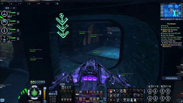 STO [PvE/STF] The Breach (Tanius Event) [Space] смотреть онлайн