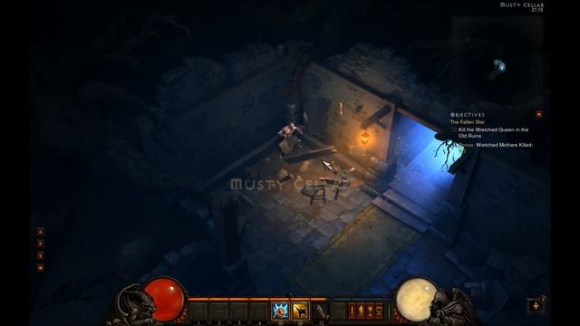 Diablo III BETA Gameplay On GTS450 HD 1080p смотреть онлайн