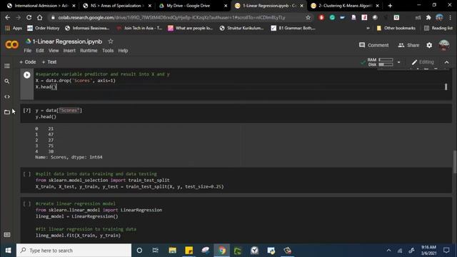 Create Simple Linear Regression Model with Python смотреть онлайн