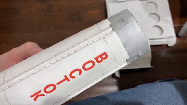 Building a massive Vostok rocket out of paper, and it's signed by four Russian cosmonauts! смотреть онлайн