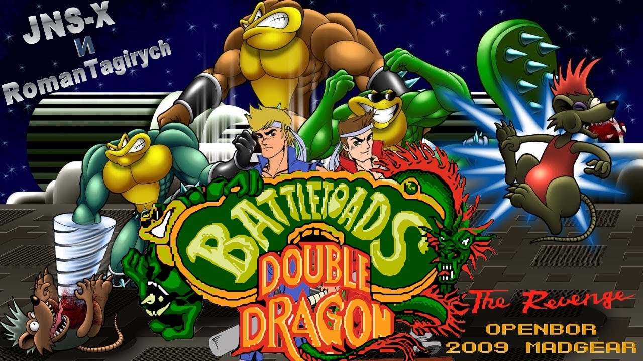 Battletoads Double Dragon The Revenge OpenBOR (Полное прохождение) смотреть онлайн