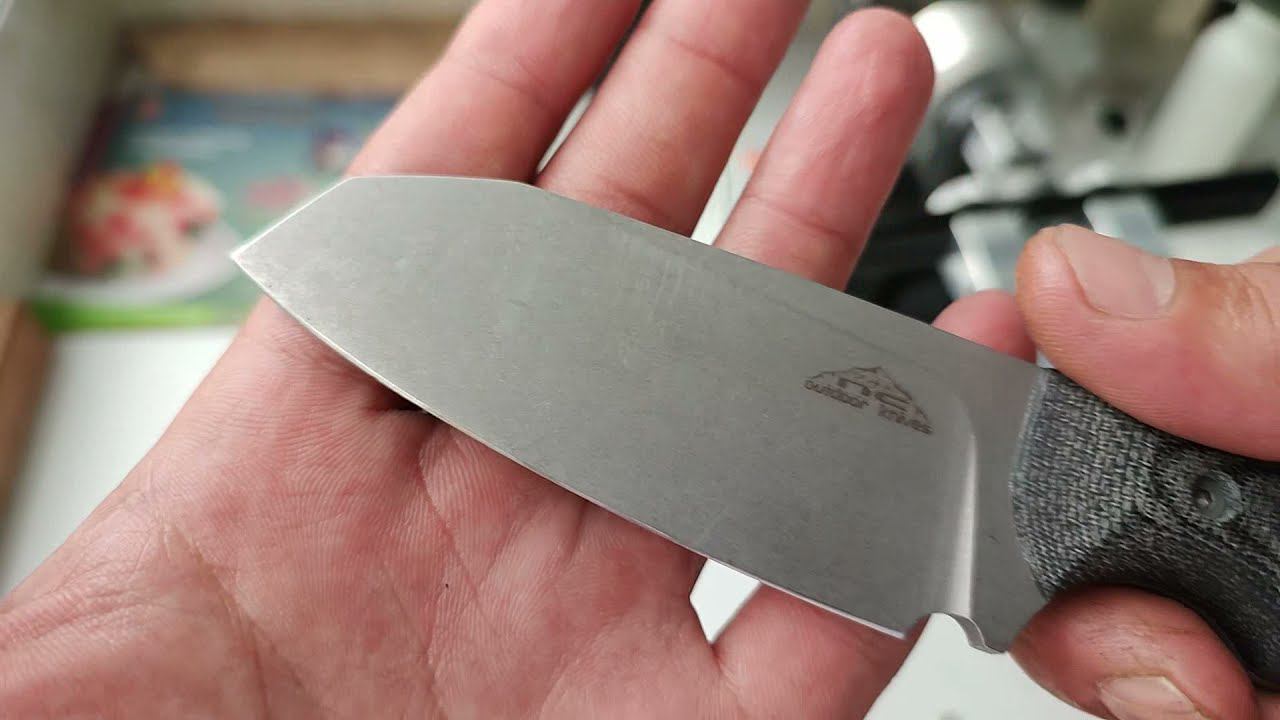 Заточка ножа Tracker от N.C. Custom, сталь N690 смотреть онлайн