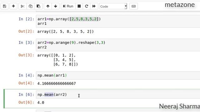 Unit 46 numpy mean or average смотреть онлайн