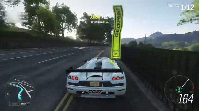 A lap of the Goliath in my stock 2008 Koenigsegg CCGT - Forza Horizon 4 gameplay смотреть онлайн