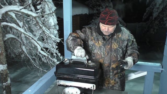 Вырезка. Готовлю зимой на WEBER GO ANYWHERE смотреть онлайн