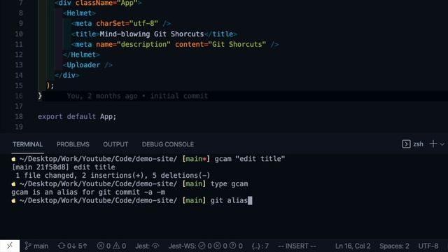 2 Mind blowing Git Shortcuts in 2 Minutes смотреть онлайн