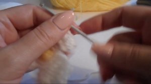 Как связать крючком фиалку