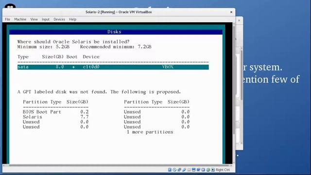 Solaris Installation смотреть онлайн