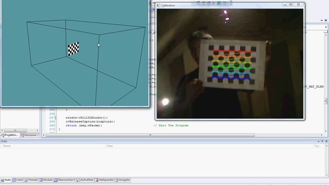 OpenCV Camera Calibration and 3D representation смотреть онлайн