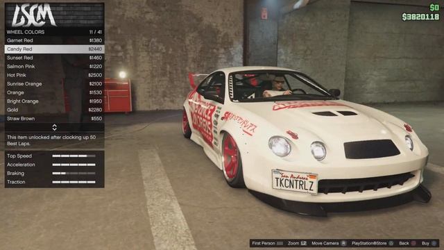 Gta 5 online Toyota Celica.Calico GTF.Customization - RACE CAR! смотреть онлайн