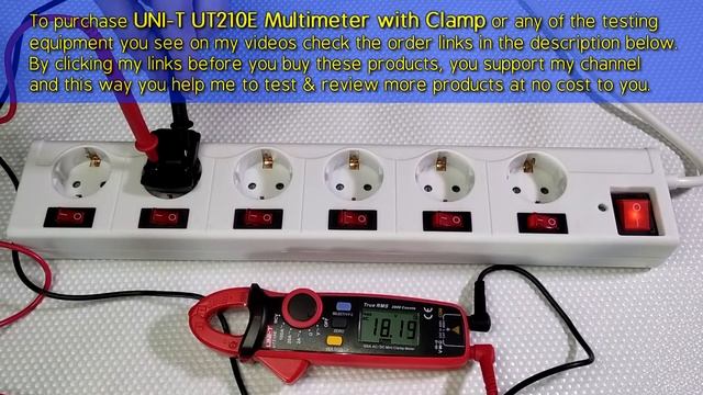UNI-T UT210E Clamp Multimeter - Full review, Tutorial and Measurement tests of all functions смотреть онлайн