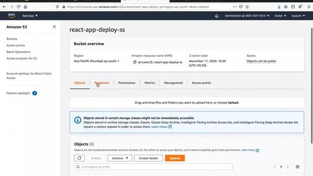 How to deploy React using S3 Bucket | Deploying react app on S3 смотреть онлайн
