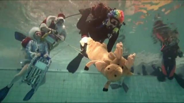 Подводный спектакль "Щелкунчик под водой!" часть1 смотреть онлайн