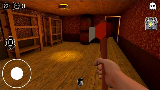 Первая встреча с безумной Бабкой и Дедом | Grandpa And Granny Escape House