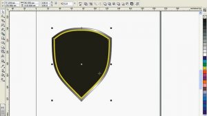 Эффект "Контур" и градиентная заливка в CorelDraw
