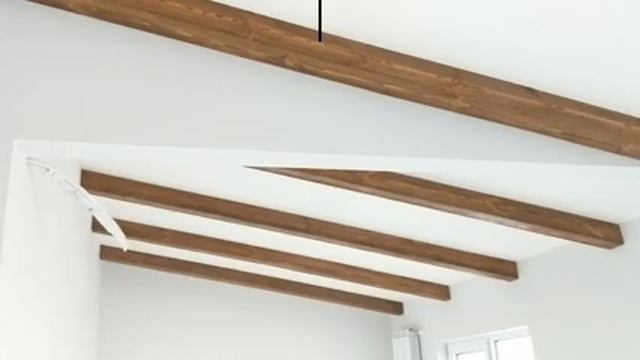 Фальшбалки, декоротивные балки, обшивка мансардного этажа, реставрация. смотреть онлайн