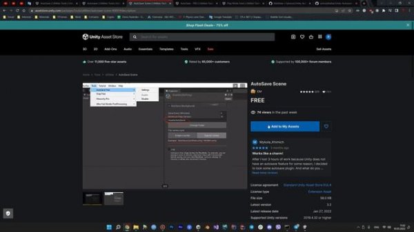 Unity - Autosave - 114