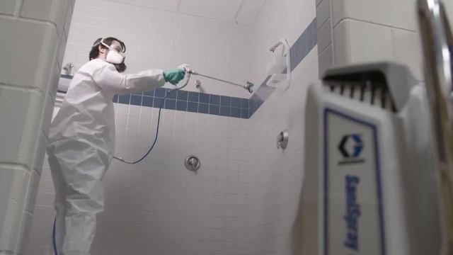Graco SaniSpray HP Disinfectant Sprayers for Coronavirus COVID 19 смотреть онлайн