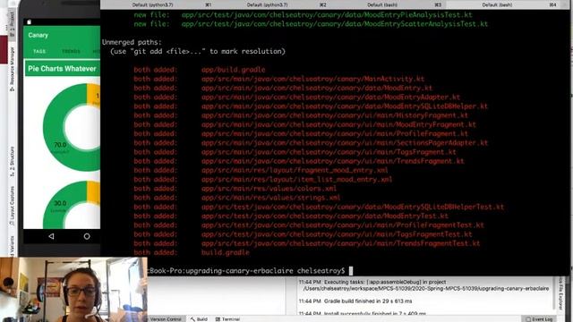 Example Resolving Merge Conflicts Part 2 (Creating the Merge Commit) смотреть онлайн