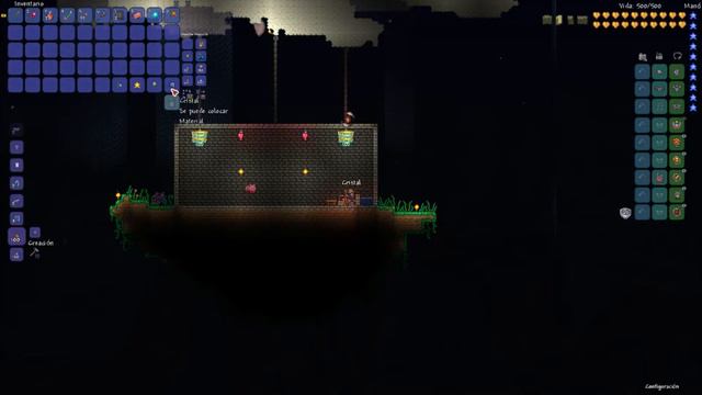 Cómo crear una poción de regeneración de maná en terraria смотреть онлайн