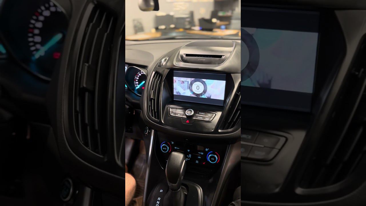Ford Kuga sync3 камера заднего вида и блок Андроид Parafar pfboxt1 #fordkuga #ford #магнитолаандроид смотреть онлайн