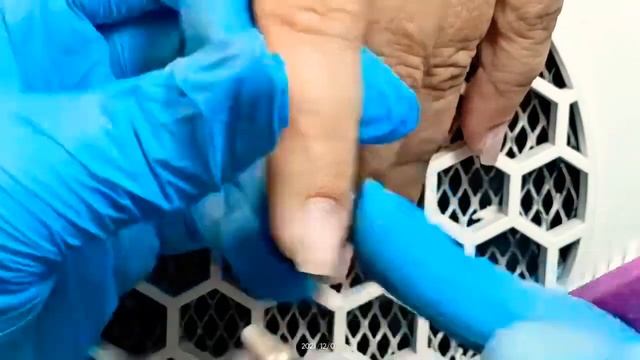 Снятие цветной базы*Зимний дизайн смотреть онлайн