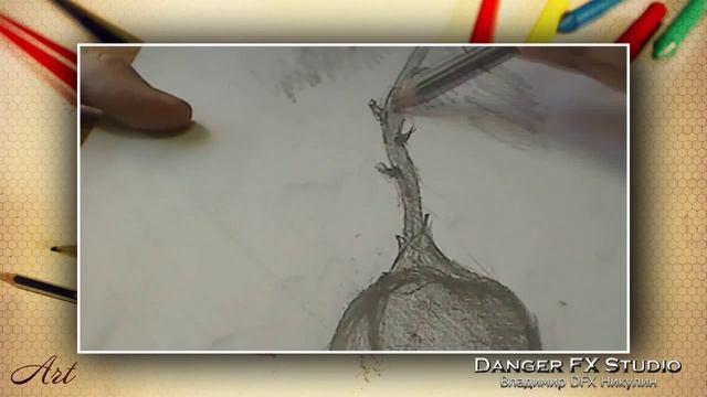 Drawing a Rose Flower / Рисуем розу смотреть онлайн