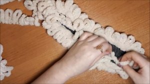 Домашняя обувь - угги из пряжи ALIZE PUFFY (Ализе Пуффи). Вязание без спиц и крючка.