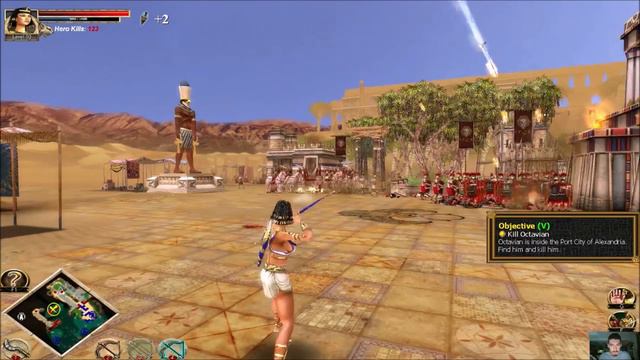 Rise & Fall Civilizations At War - Cleopatra Campaign - Act III - Finale - Exeunt смотреть онлайн