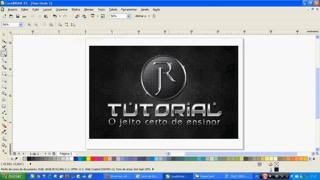 Vídeo aula do CORELDRAW X5 - FERRAMENTA ZOOM (AULA 05) смотреть онлайн