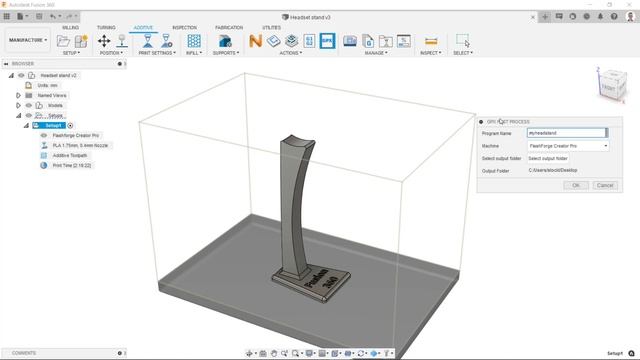 Print to Flashforge & Makerbot Printers With the GPX Post Processor Add-In | Autodesk Fusion 360 смотреть онлайн