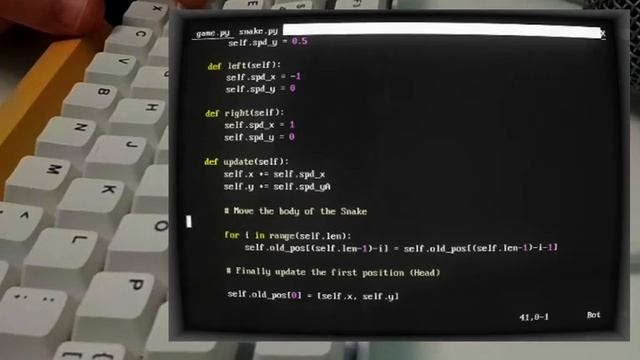 Coding a Snake Game using Python - No talking смотреть онлайн