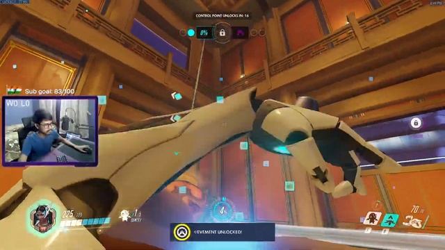 Last couple weeks of Overwatch | Ellzy Live смотреть онлайн