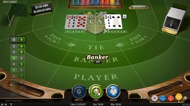 Real Money Baccarat + Modified Stearn Betting System + Tie Bets + 20% Goal In Under 15-Minutes