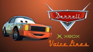 All Darrell Cartrip Voice Clips • Cars 2006 Game • All Voice Lines • Funny