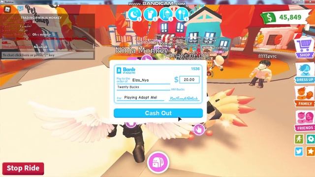 Что ДАЮТ за НИНДЗЯ ОБЕЗЬЯНУ в Адопт Ми/TRADE NINJA MONKEY/ROBLOX/Adopt Me смотреть онлайн