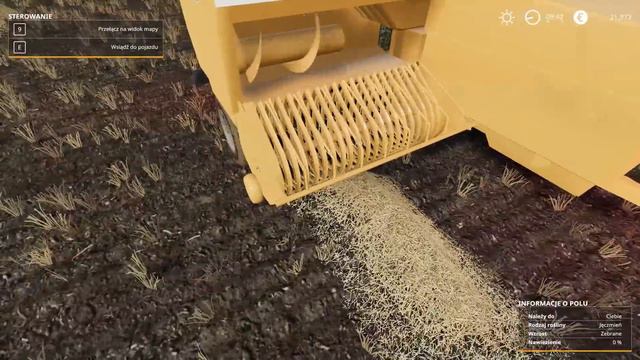 Prasowanie słomy - Farming Simulator 19 | #25 смотреть онлайн