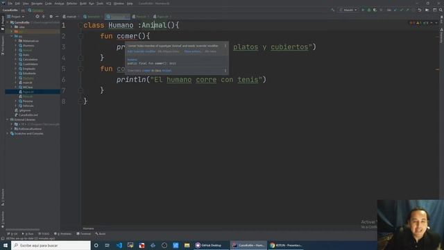 Sobreescritura de Métodos (override) en Kotlin (Curso de Kotlin desde cero [66])??? смотреть онлайн